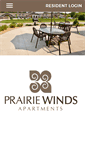 Mobile Screenshot of prairiewindsapartments.com